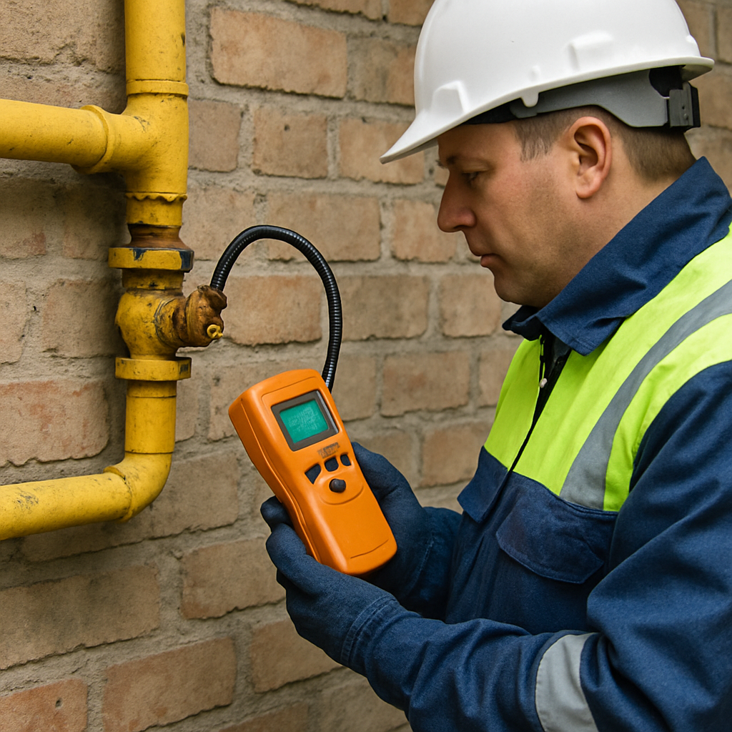 Gas leak inspection