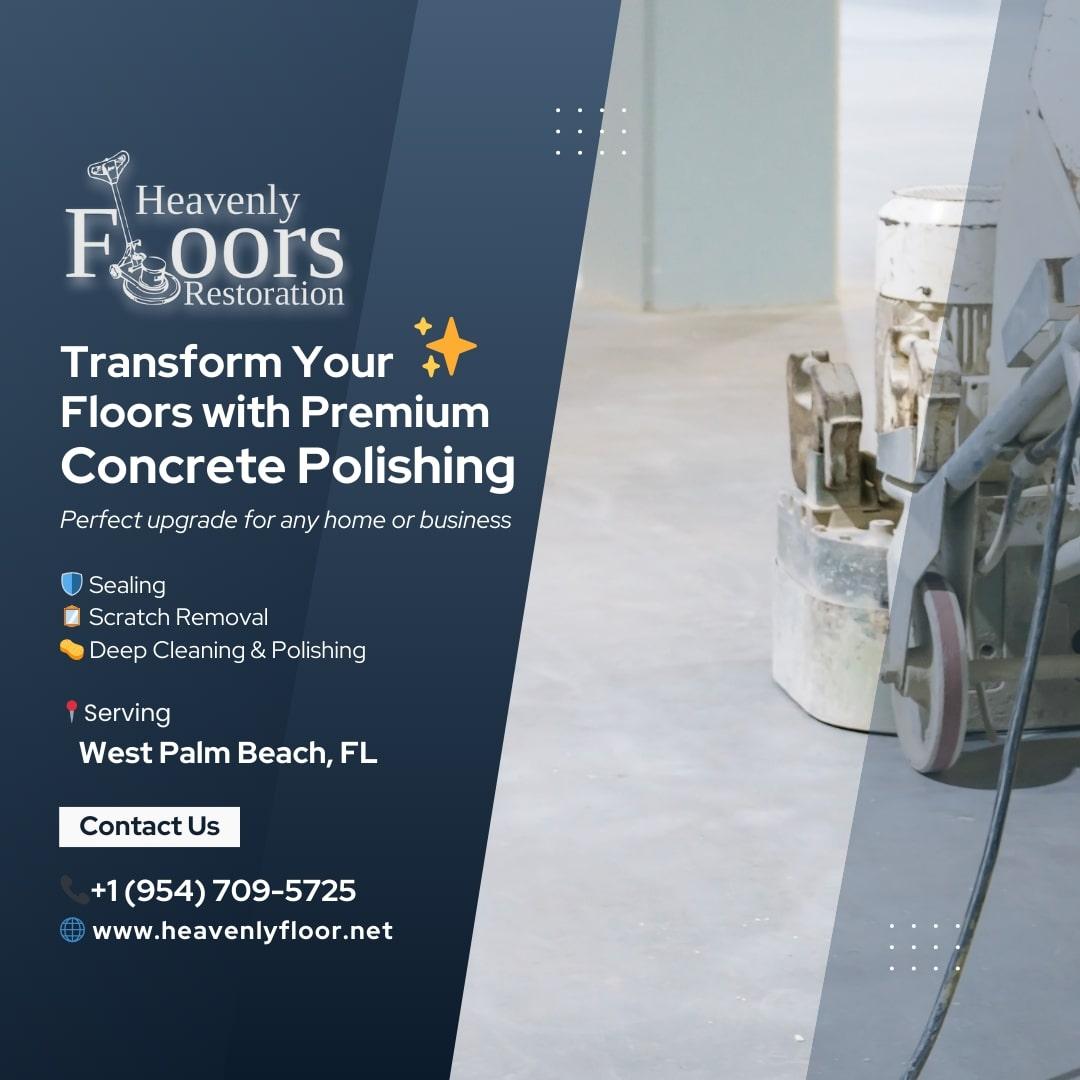 Commercial Concrete Polishing in West Palm Beach, FL